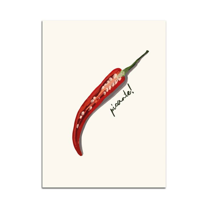 Seven Icons Store - Wholesale Art Print - Picante, chilli poster