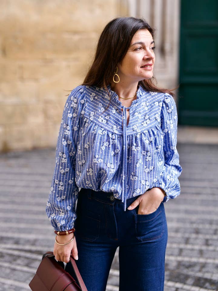 Clématisse Pattern - Wholesale Dress – Women's - Zélie Blouse-Dress Pattern0