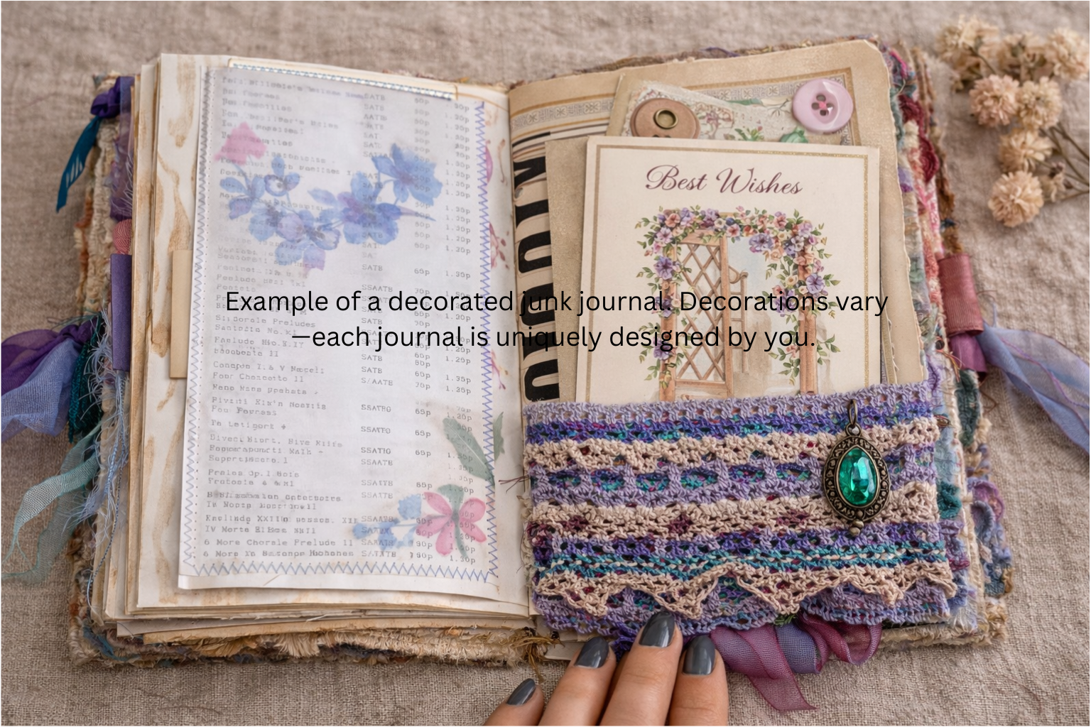 Ember & Elm Home Decor & More - Wholesale Journal/Diary - Blind Date with a Junk Journal Starter Kit-Best Seller!5