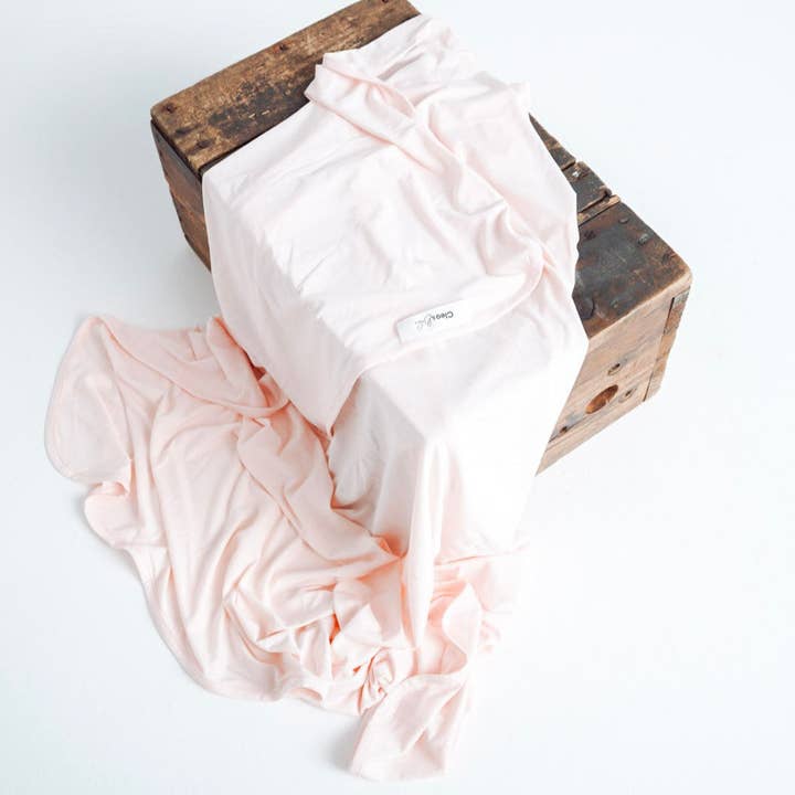 Cleo & Bebe - Wholesale Swaddle – Baby - Cotton Candy Pink - Bamboo Baby Wrap1