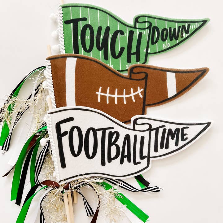 Goldie Letter Company - Wholesale Flag - Football Pennant Flags
