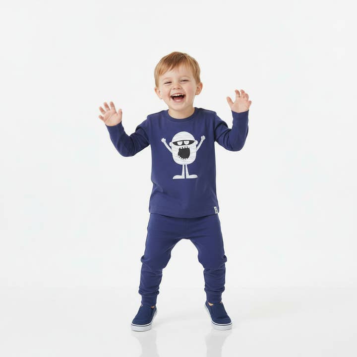 Haut imprimé monstre momie marine pour la vente par Lilly and Sid