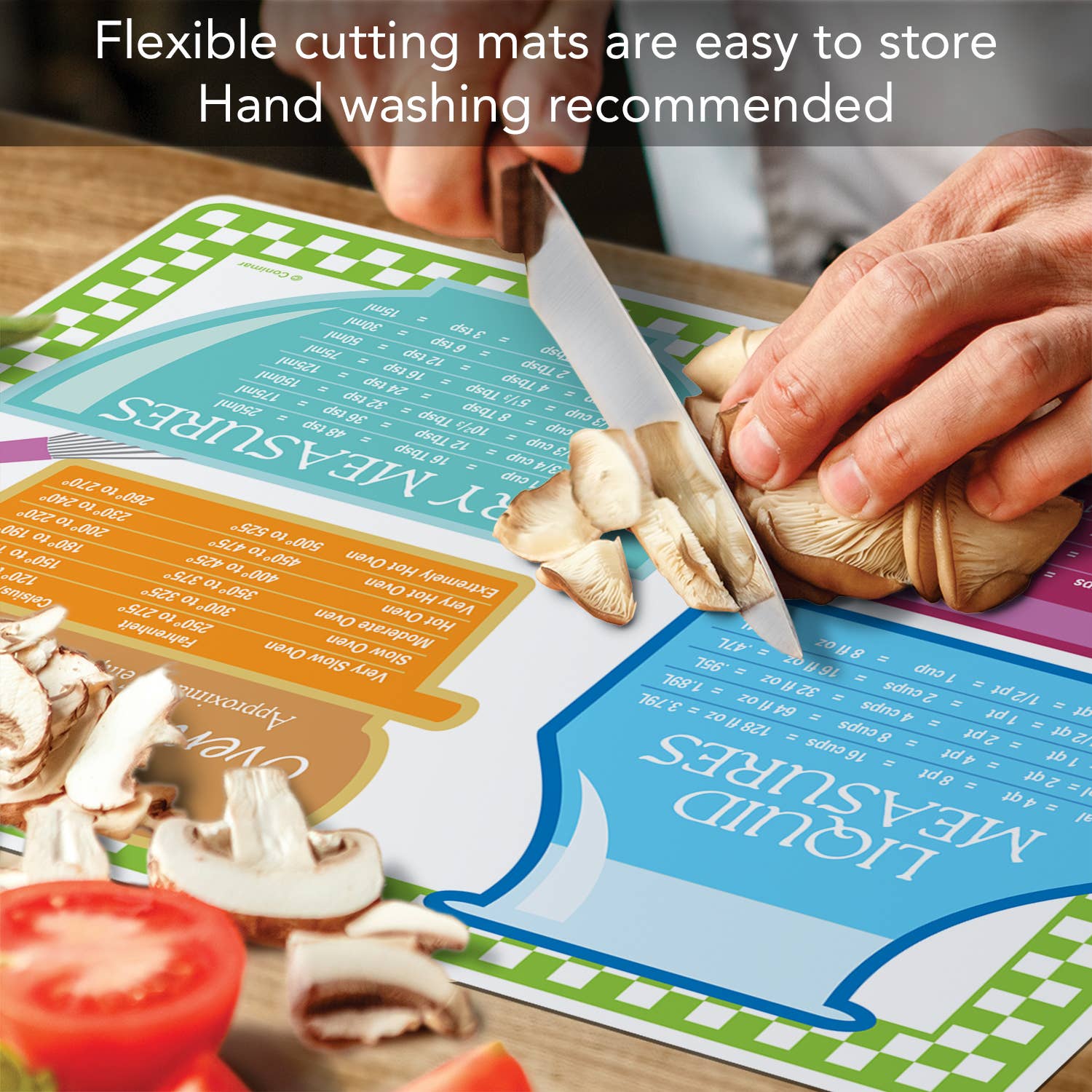 Conimar Promotions - Wholesale Cutting Board - Measure of Good Cook 2 Pack Flexible Cutting Board Mats 1