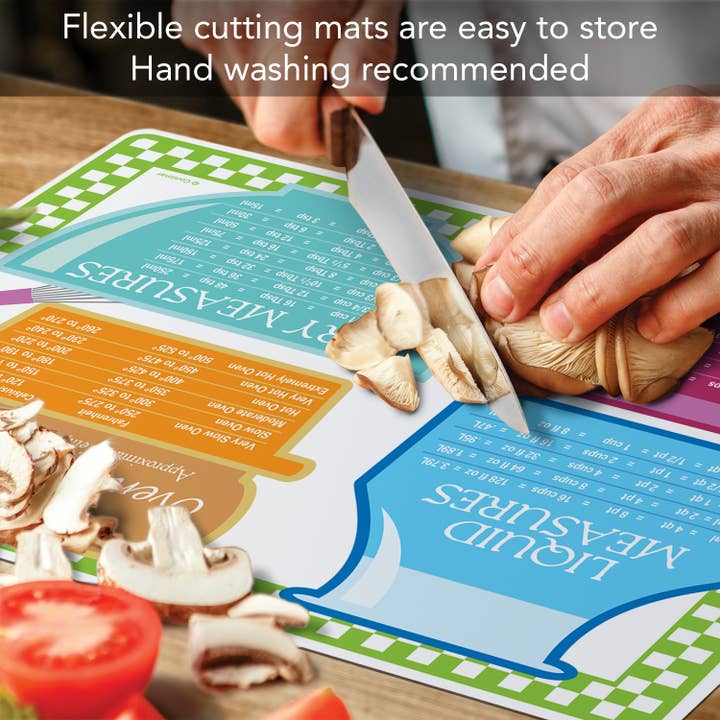 Conimar Promotions - Wholesale Cutting Board - Measure of Good Cook 2 Pack Flexible Cutting Board Mats 1
