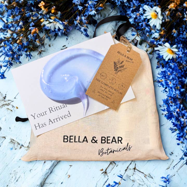 Bella & Bear Botanicals - Wholesale Facial Care Set/Kit - Twilight Natural Skincare Ritual | Professional Skincare Set1