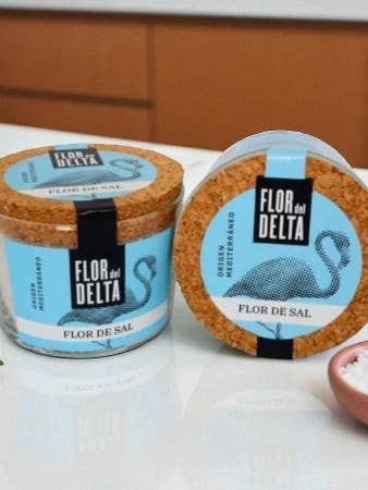 Deltats blomma Saltblomma Naturlig Glas för wholesale av BioSales