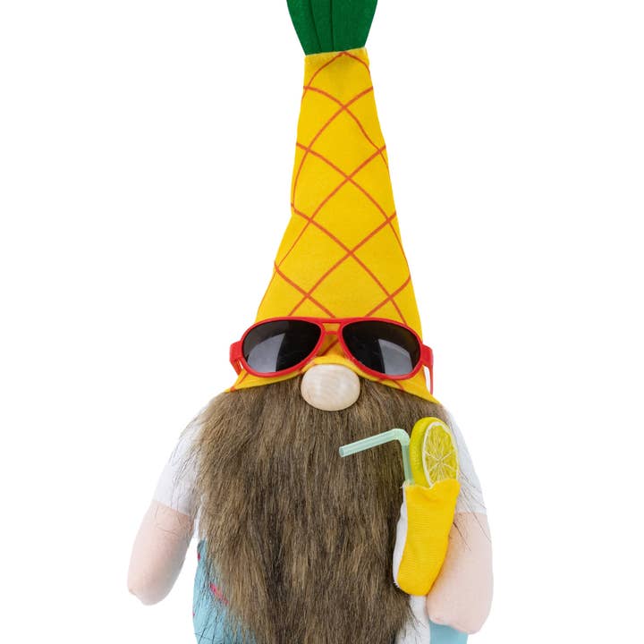 DesignStyles Home - Wholesale Decorative Figurine - Willow & Riley Freestanding Plush Summer-Theme Gnome