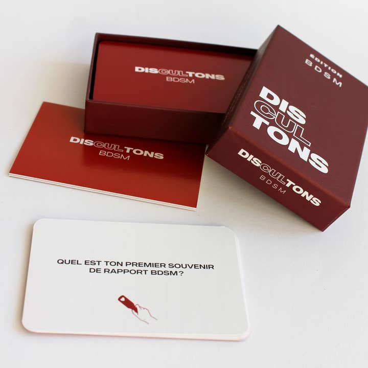 Gender Games - Wholesale Card Game - Sexuality Board Game - Let's Discuss BDSM - FRENCH2