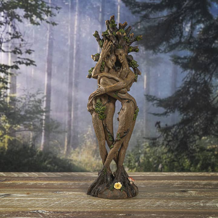 Pacific Trading - Wholesale Decorative Figurine - Greenman Tree Ent Couple