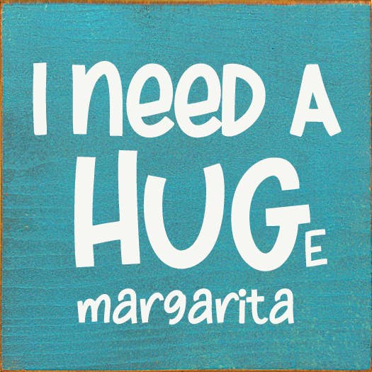 SAWDUST CITY - Vente Pancarte - J'ai besoin d'un câlin (e margarita) - Panneau en bois6