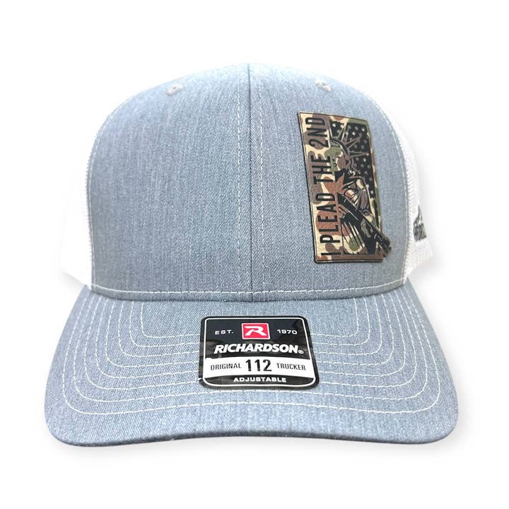 I Plead the 2nd Patch Hat - Richardson 112 for wholesale by Horizon Hat Co.