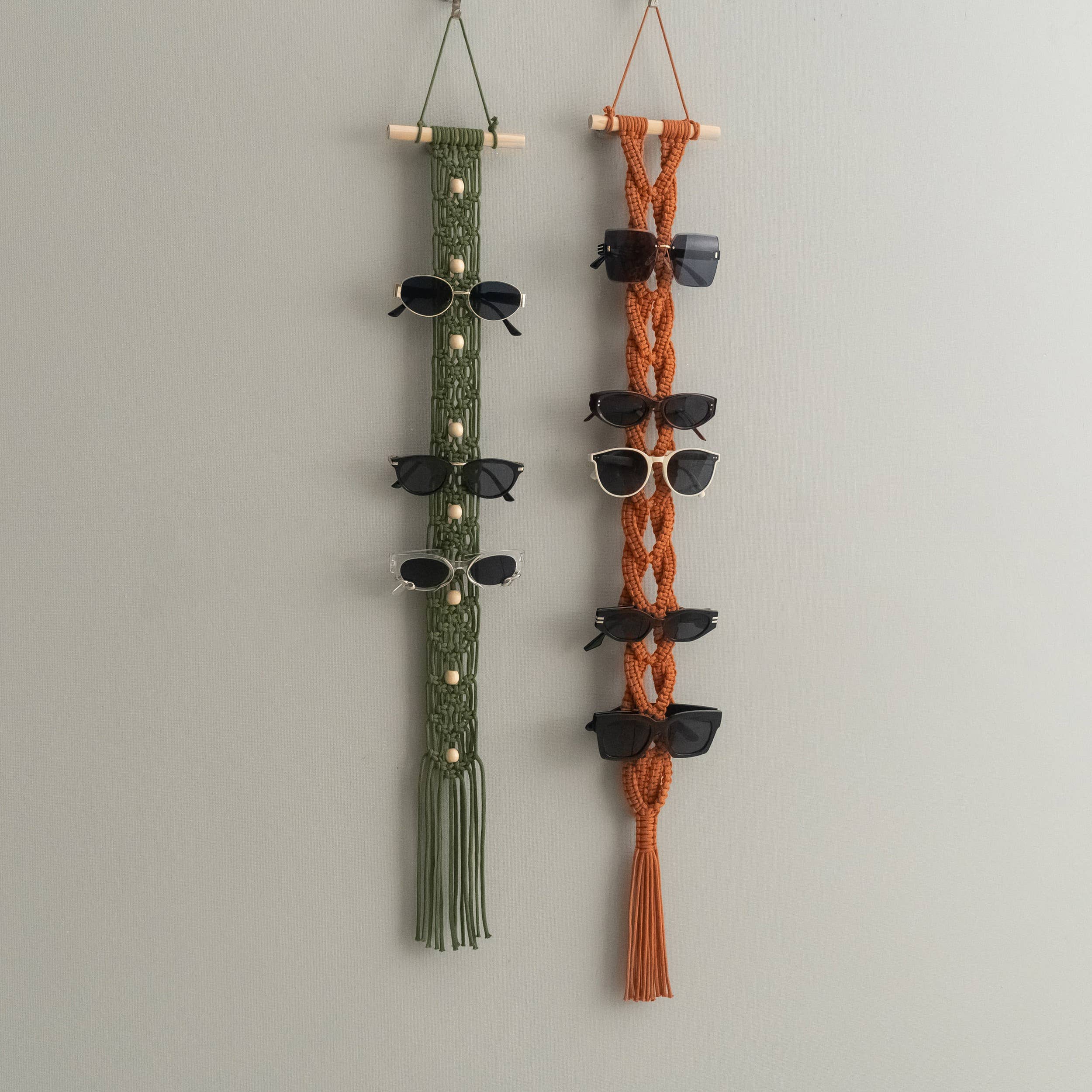 HeartCrafted - Wholesale Sunglasses/Eyeglasses Strap - Unisex - Macrame Sunglasses Holder Wall Hanging I9616