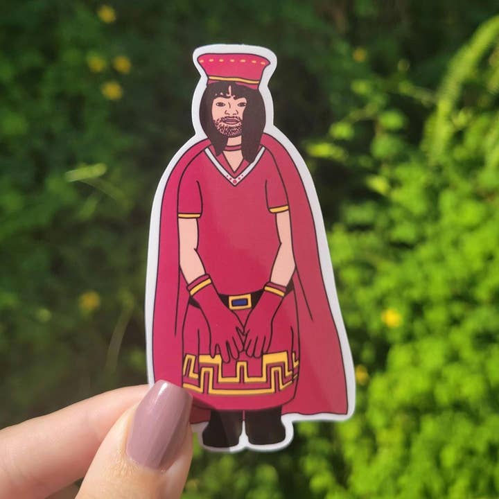 Ashby Lord Farquad Vinylklistermärke 3,5 tum Meme för wholesale av Sophias Scales