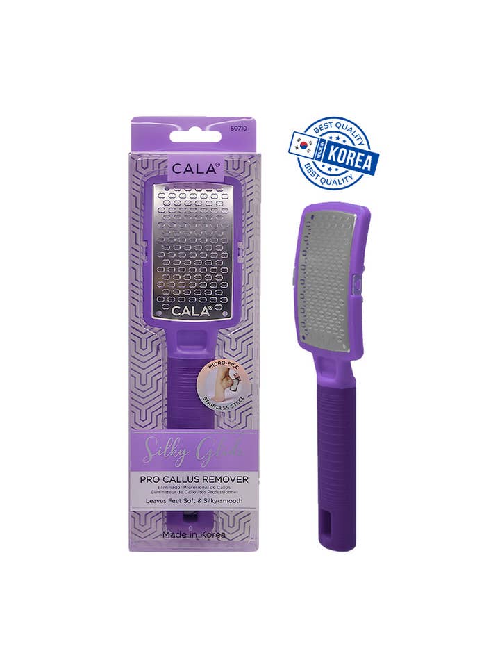 CALA 50710 Purple Silky Glide Pro Callus Remover - 6pc for wholesale by PINEAPPLE Beauty