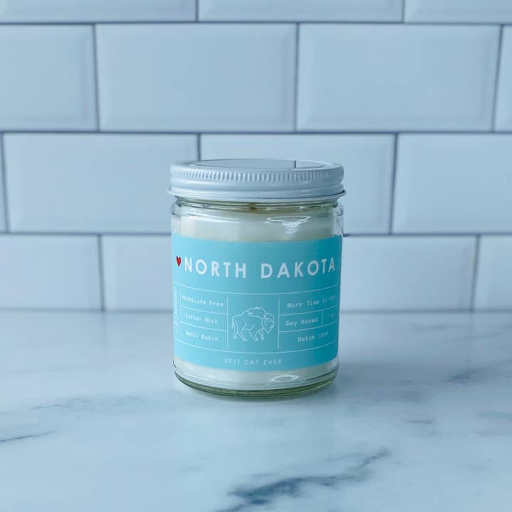 Rambling Caravan - Wholesale Jar/Filled Candle - North Dakota Candle5