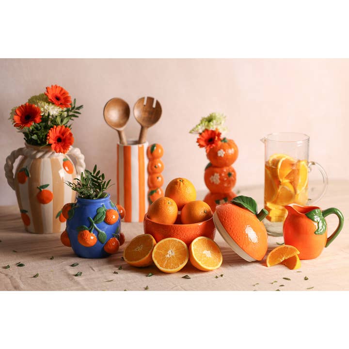 WIDDOP and Co. - Wholesale Vase - Hestia 21cm Triple Orange Vase