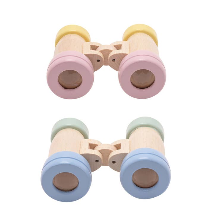 WIDDOP and Co. US - Wholesale Learning cards – Child & baby - **ASTD MULTI 12** Bambino Wooden Binoculars2