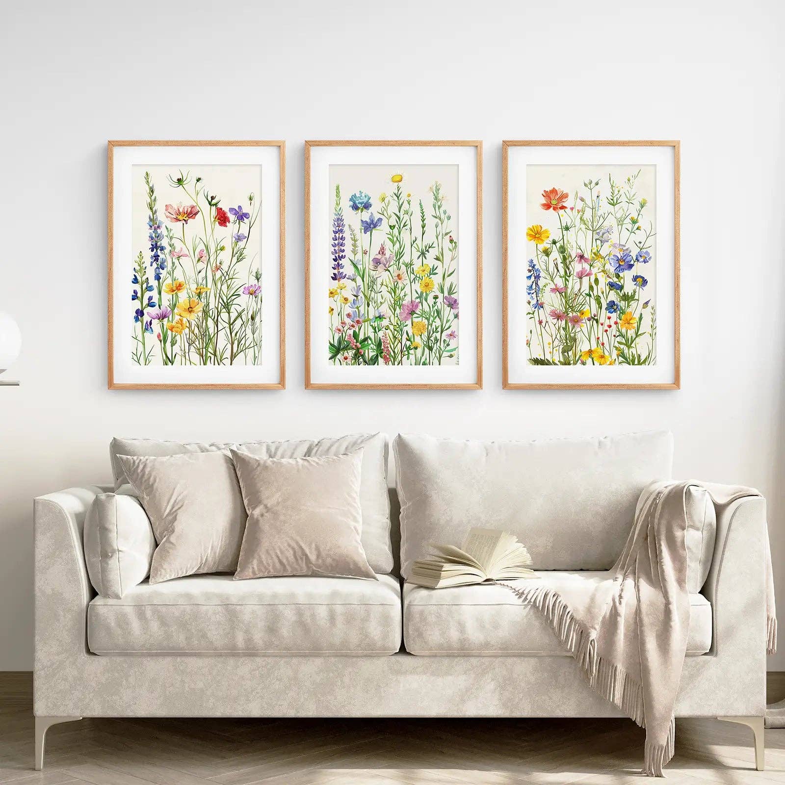 Art Lane - Wholesale Art Print - Wildflower Floral Wall Art. Watercolor Print6
