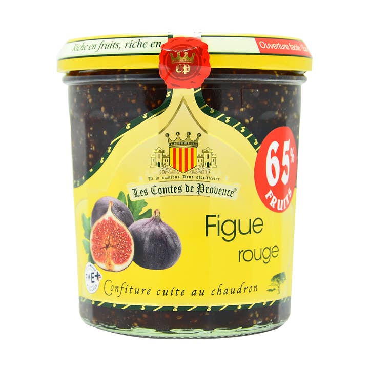 Red fig jam for wholesale by Comtes de Provence