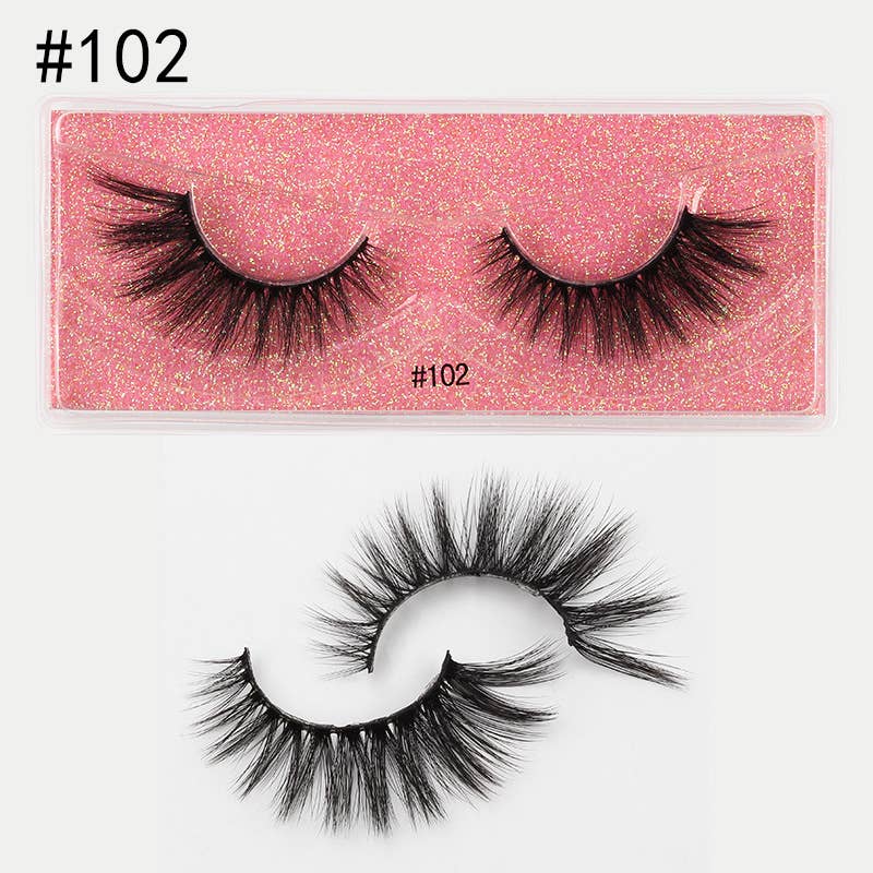 wandf - Wholesale False/Fake Eyelashes - Full Strip Eyelashes 3D Bushy Eyelashes Fake Eyelashes2