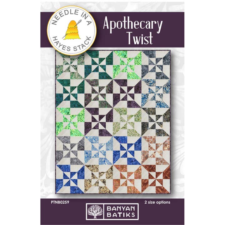 Needle in a Hayes Stack - Wholesale Quilt - Apothecary Twist