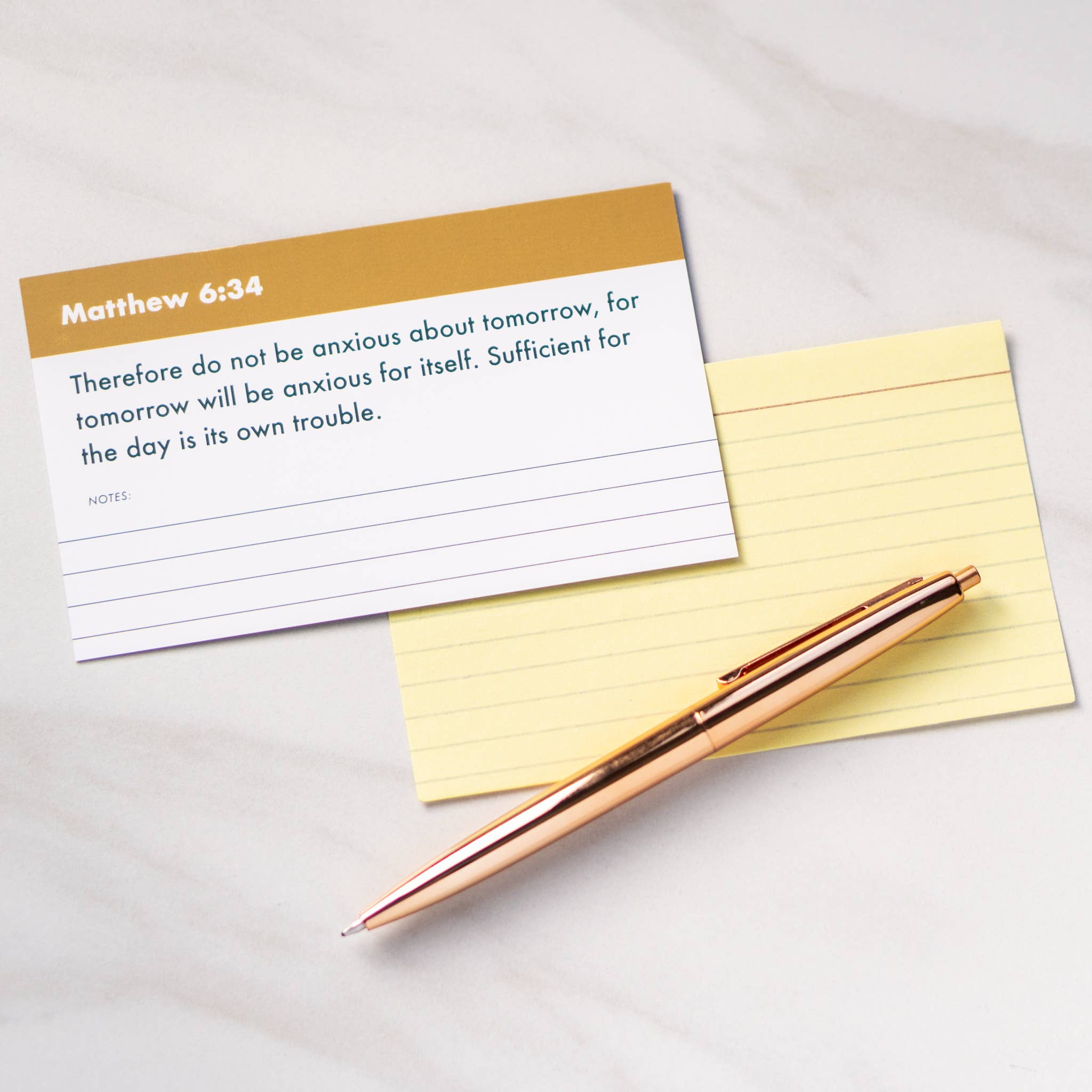 Lauren Ibach - Wholesale Stationery/Notecard Set - Scripture Memory Cards for Overcoming Anxiety6