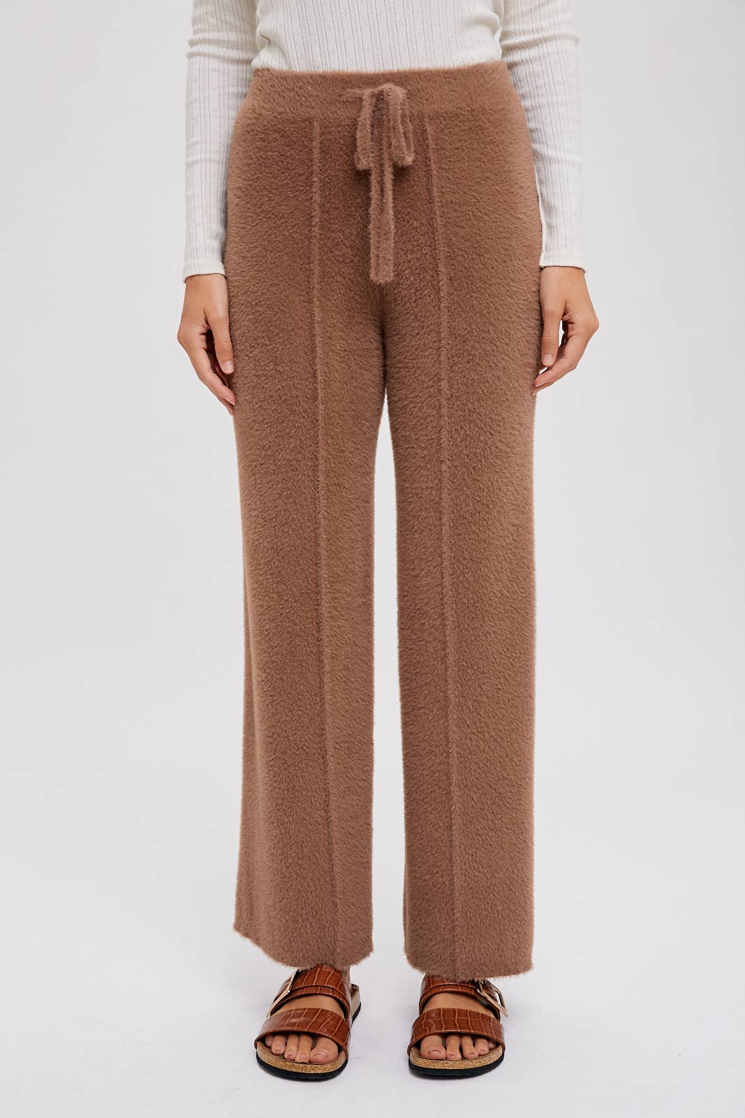 Bluivy - Wholesale Lounge Sweatpants/Joggers - Women's - FUZZY KNIT LOUNGE PANTS1