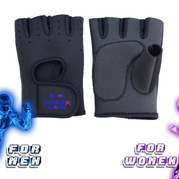 Guantes para levantamiento de pesas Feed Me More Nutrition para venta al por mayor de Feed Me More Nutrition