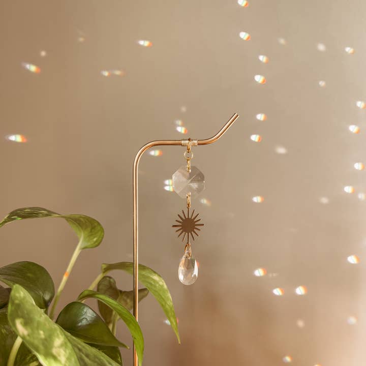 Meraki The Studio Co. - Wholesale Garden/Lawn Stake - Plant Stake | Suncatcher + Sun Charm | Houseplant Accessory2