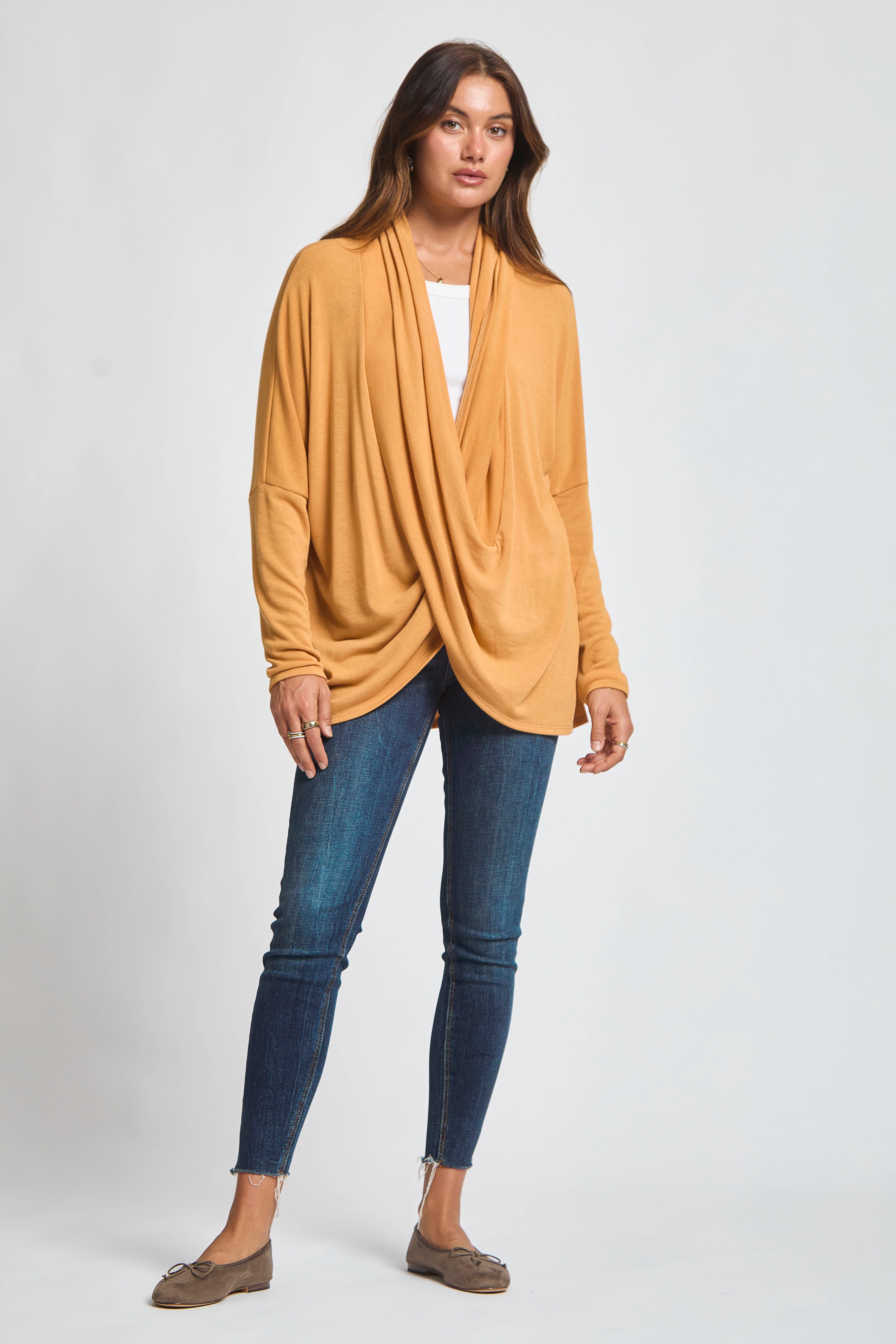 Dear Scarlett - Wholesale Tunic - Women's - Soft Drape Hacci Wrap3
