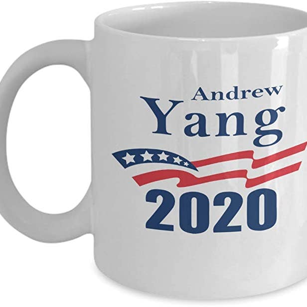 CustomHappy - Wholesale Coffee Mug - Andrew Yang 2020 Mug, Andrew Yang Coffee Cup