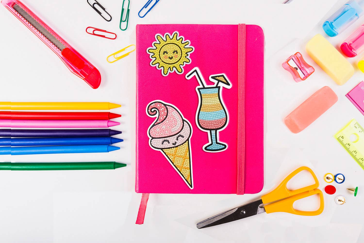 Toysmith - Wholesale DIY Craft Kit - Kids - Diamond Dotz Sunshine3