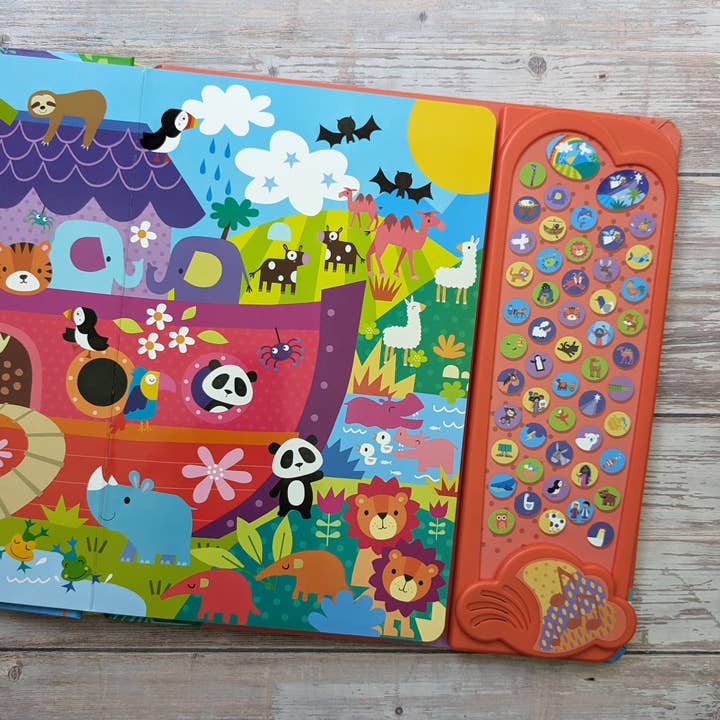 Robert Frederick Ltd – wholesale Pre-school book (3–5) – My First Look And Find Bible - Children's 50 Button Sound Book4