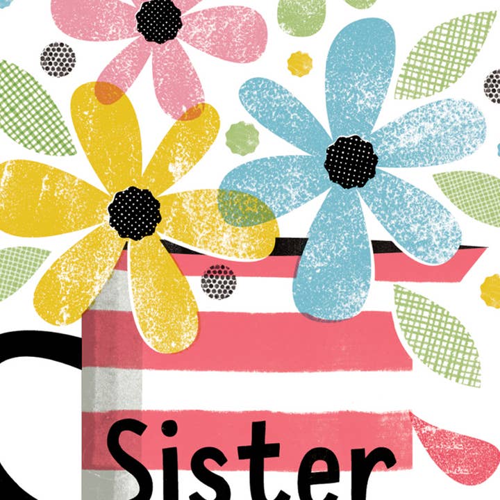 Pennychoo – wholesale Birthday card – Primavera Card for Sister