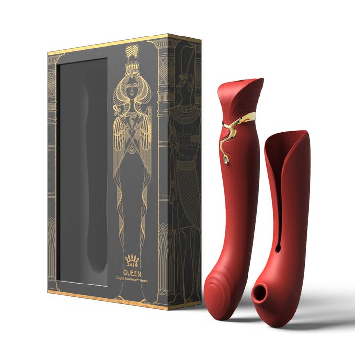 ZALO - Wholesale Sex Toy - Queen Set G-spot PulseWave Vibrator with Suction Sleeve1