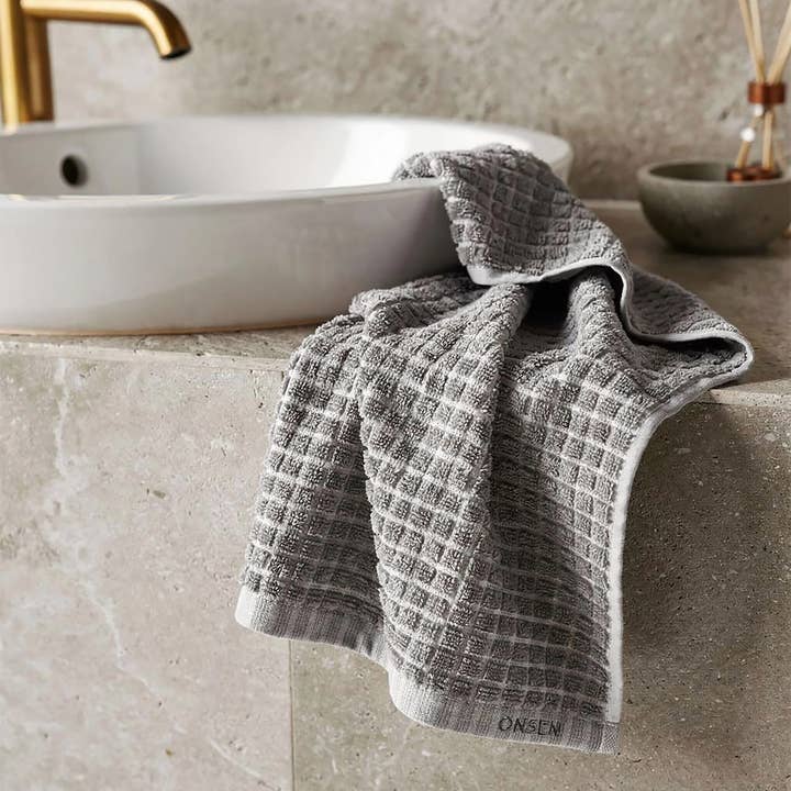 Onsen - Wholesale Hand Towel - Sculpted Terry Hand Towel Set3