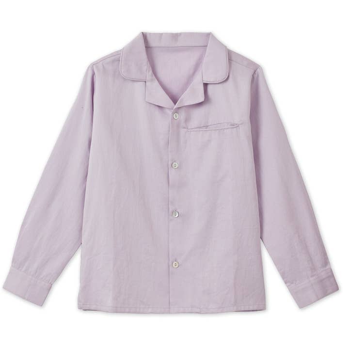 LS Organic Cotton Woven Collared Shirt for wholesale by Vild - House Of Little US Account