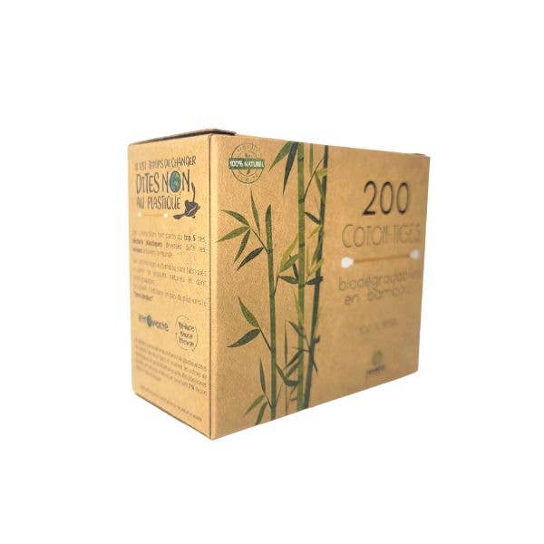 Bamboo Spirit - Wholesale Cotton Swab/Q-Tip - 200 Bamboo cotton swabs4