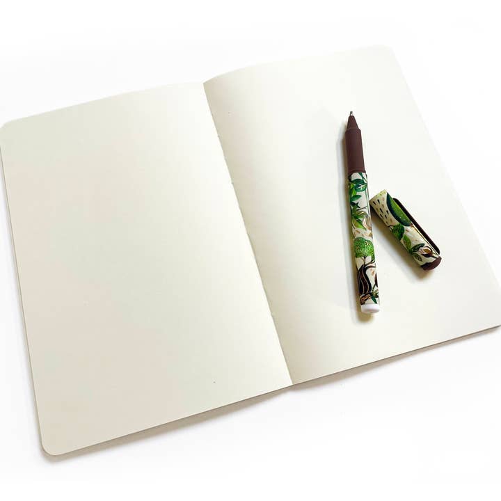 Studio Portmanteau - Wholesale Notebook - Custom Text Foil Embossed Lay Flat, Exposed Binding Notebook
