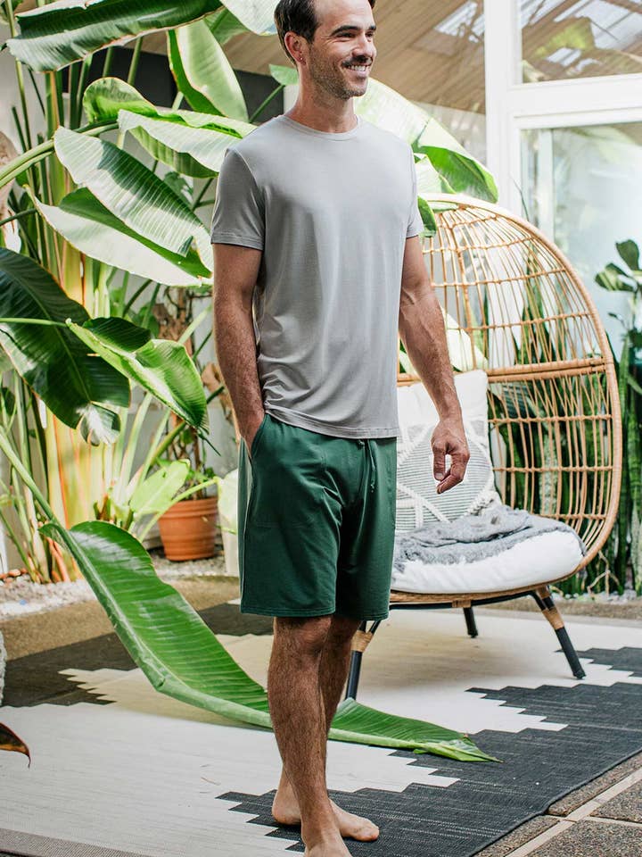 Men's ButterSoft™ Mateo Bamboo Lounge Short for wholesale by YALA