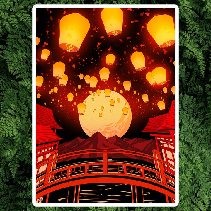 LUZES NOTURNAS - IMPRESSÃO DE ARTE por atacado de Tannin Arceo