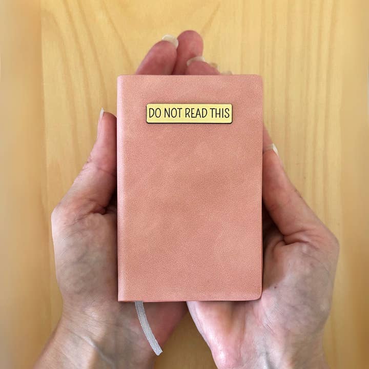 Write This Way - Wholesale Journal/Diary - Mini Memos™️ Journal|Do Not Read This Small Faux Leather Pocket Notebook1