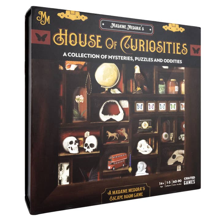 Project Genius - Wholesale Board Game - Madame Medora's House of Curiosities Escape-Room Board Game