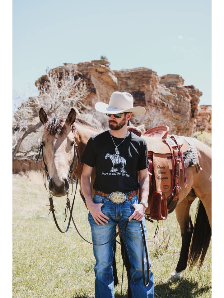 The Coyote Cowgirl - Wholesale Screen Printed T-Shirt - Men's - Big Time Men- Bulk- 156B1