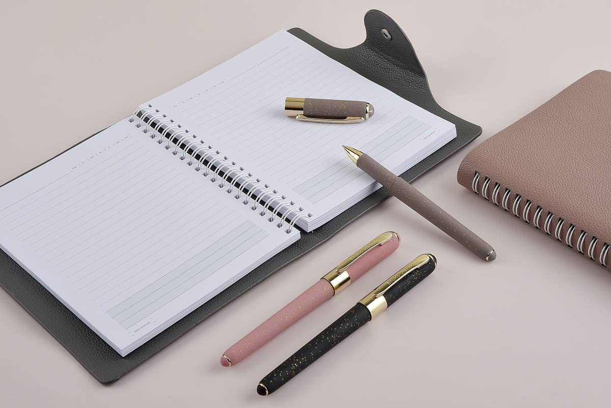 BV by Bruno Visconti - Vente Stylos - Monaco - Gris Pailleté5