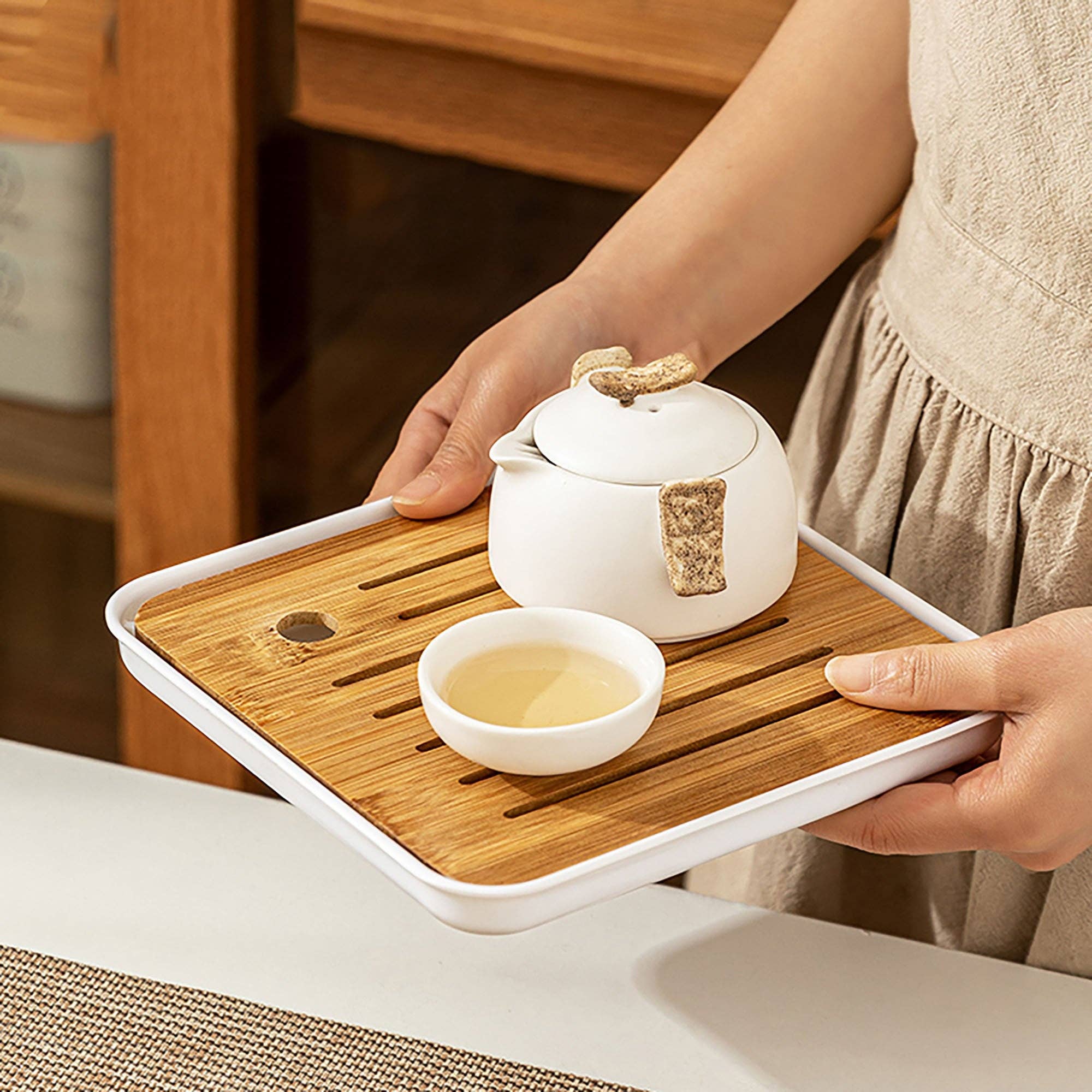MinoCraft - Wholesale Serving Tray - Bamboo tea tray8