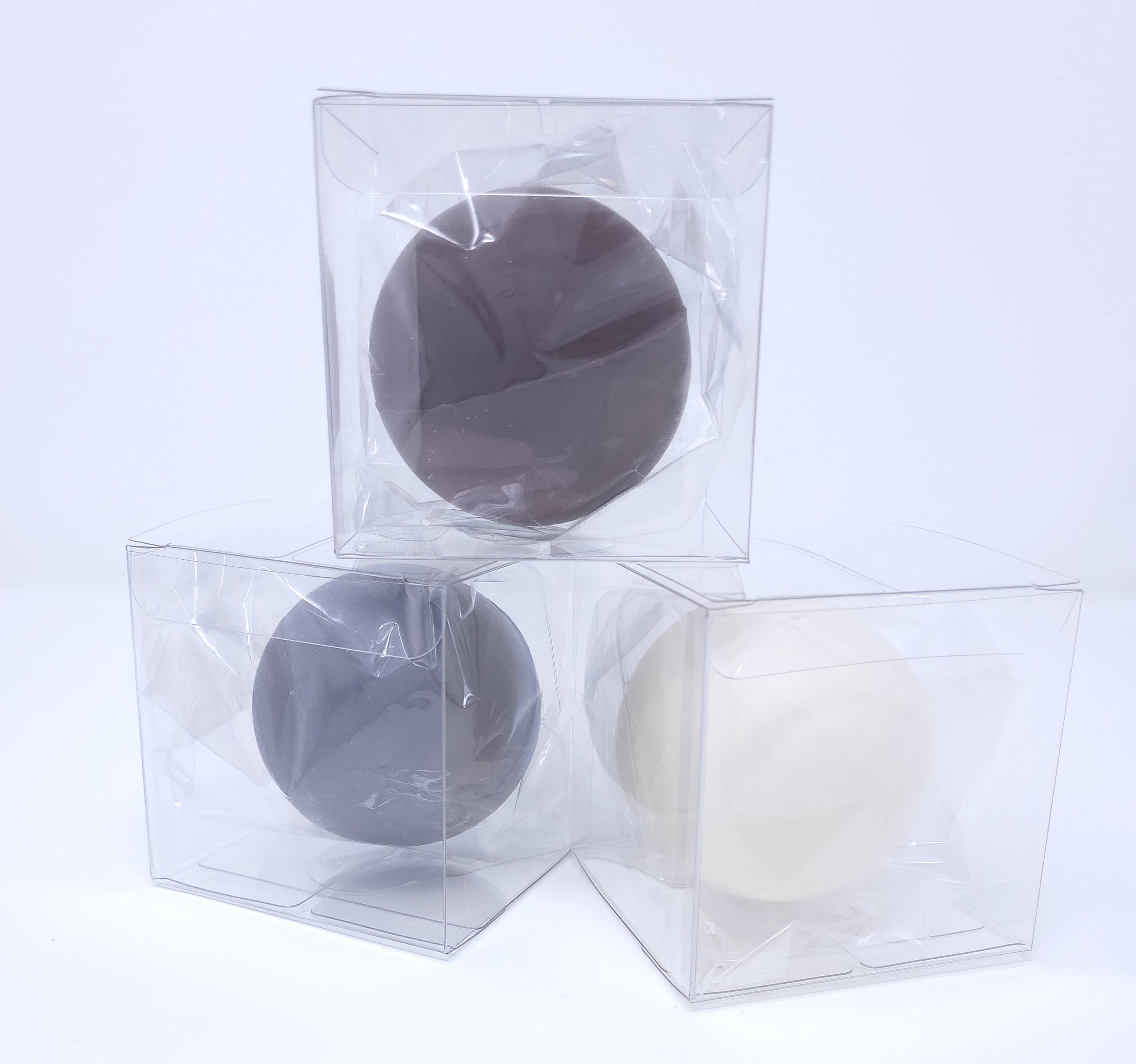 Wild Angel Treats, LLC - Vente Préparations/kits pour chocolat chaud - Grosses bombes de chocolat chaud artisanales sans décoration1