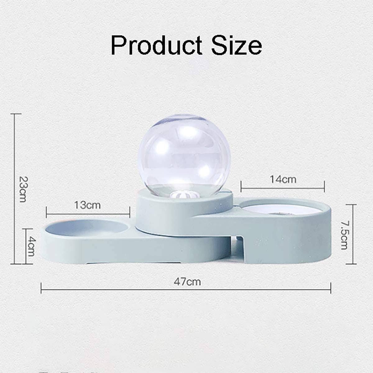 Hard Rock Health Stores - Wholesale Pet Bowl - Cat/Dog - Large Pet Feeder Automatic Drinking Fountain and Food Bowl Pet Water Dispenser with Mouth Separator7