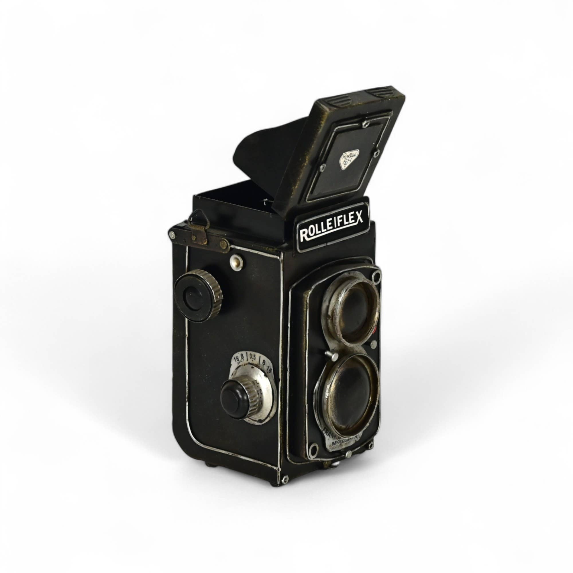 Cheungs Home Decor - Wholesale Decorative Figurine - 7" Metal Model Rolleiflex Vintage Camera2