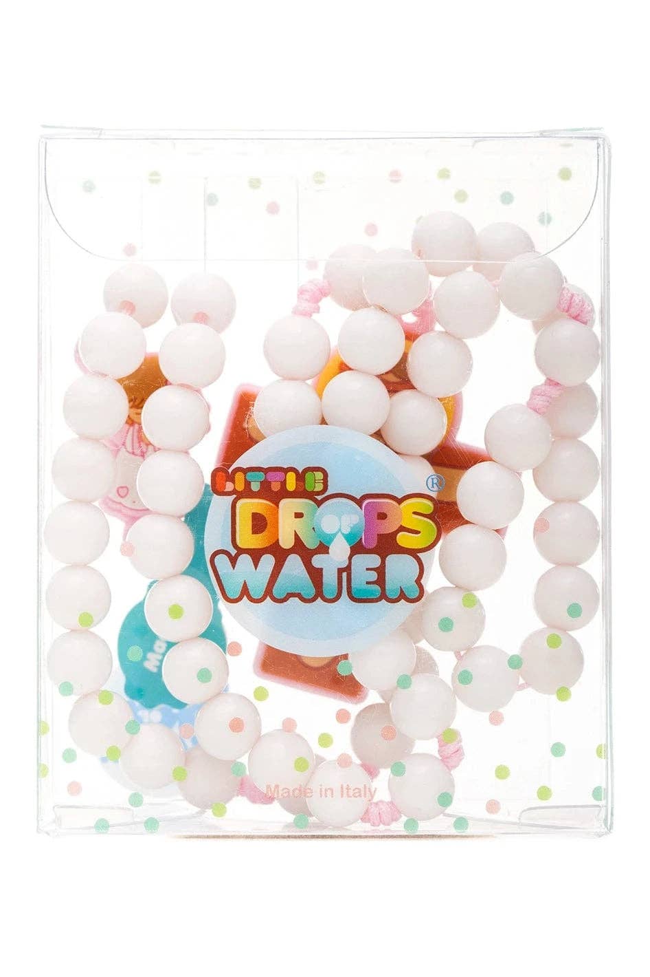 Little Drops of Water® – Großhandel Gebetskette für den Hals – Schutzengel Katholischer Rosenkranz Mädchen | Rosa Gebetsperlen | Kleine Wassertropfen3